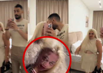 Pamje te rënda: Rrihet ne mes te Tiranës TikTokerja Suada Muça nga Xhemal Uka ose Fire i tiktokut