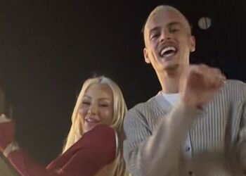 Benita dhe Londrimi pas daljes nga Big Brother shihen bashke