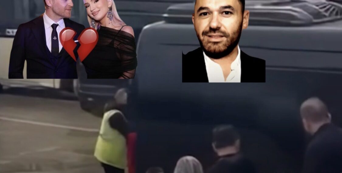 Sara Hoxha dhe Erion Gina kapen mat në aeroport