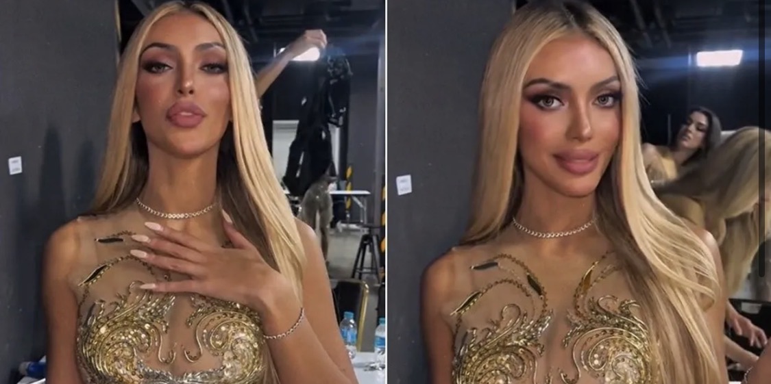 Njihuni me babain e Brikenës, pamjet bëhen virale në rrjet